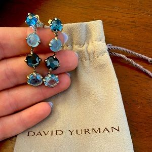 Blue David Yurman Earrings